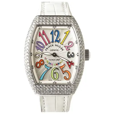Franck Muller Vanguard Lady  - Model No. AC BC V 32 QZ D COL DRM